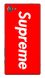 Чохол з логотипом Supreme на Sony Xperia Z5 Compact Червоний