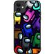 Яркий стильный защитный бампер для IPhone 12 mini Among Us Для геймера