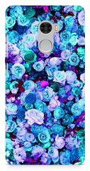 Чехол для девушки с розами на Xiaomi Redmi 4 Pro 16Gb Голубой