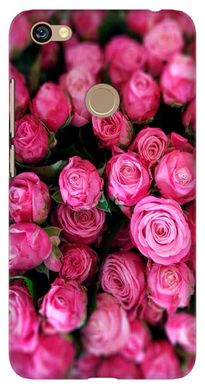 Чехол накладка с Розами на Xiaomi Note 5a prime Розовый