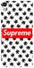 Белый чехол с логотипом Суприм для Sony ( Сони ) Xperia X Performance Купить