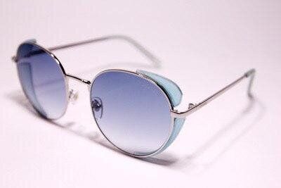 Трендові сонцезахисні окуляри Chanel в стилі Steampunk Колір синій рожевий фіолетовий
