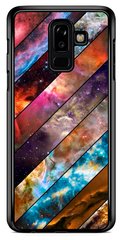 ТПУ Чехол с Космосом для Samsung A6 plus ( 2018 ) Дизайнерский