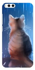Чехол накладка с Котиком на Xiaomi Mi6 Синий