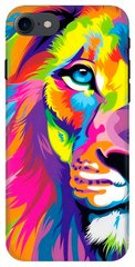 Чехол со Львом на iPhone 7 Яркий