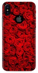 Чехол с Розами для Xiaomi Note 6 Красный
