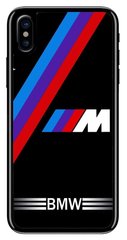 ТПУ Чохол з логотипом БМВ на iPhone XS Max Чорний
