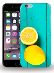 Бірюзовий чохол для Apple iPhone 6 / 6s Лимон