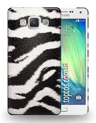 Надежный бампер для телефона Samsung A3 (15) - "Зебра"