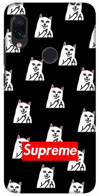 Чохол стікер з Котиком Ріпндіп на Xiaomi Redmi 7 Логотип Supreme