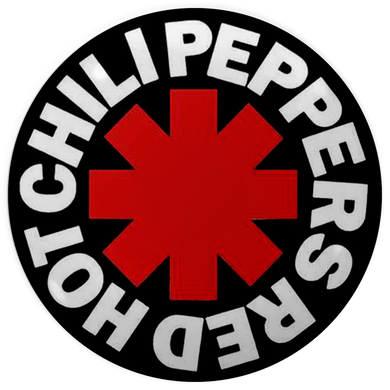 Чорний попсокет ( popholder ) для телефону Red Hot Chili Peppers