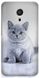 Чехол с котенком для Meizu M2 Note Серый