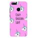 Чехол Crazy unicorn lady для Xiaomi Mi 8 lite Розовый