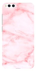 Розовый чехол для Xiaomi Mi6 Мрамор