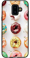Чехол с Пончиками для Galaxy J6 Plus 2018 Дизайнерский