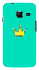 Зелений чохол з Короною для Samsung Galaxy j1 mini Princess