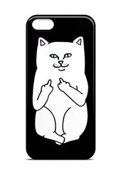 Чохол кіт з факами  iPhone 5 / 5s / SE