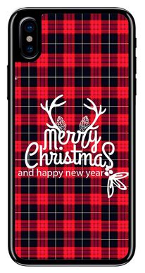 Чехол "Счастливого Рождества и Нового года" на iPhone 10 / X Надежный