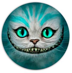 Зелений держатель для телефона ( popsocket ) Чеширський кіт