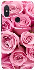 Бампер з трояндами для Xiaomi Mi 8 Рожевий
