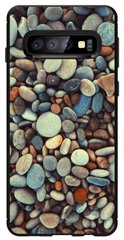 Чехол с Текстурой морских камней на Galaxy S10е Силиконовый