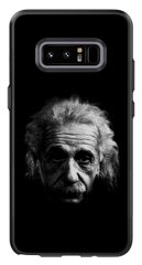 ТПУ Чохол з Альбертом Ейнштейном на Samsung Galaxy Note 8 Чорний