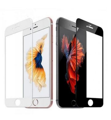 Купити 6D скло з олеофобним покриттям для iPhone 8 plus Black