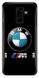 Черный чехол для Samsung A605 Логотип БМВ