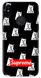 Чехол стикер с Котиком Рипндип на Redmi Note 6 Черный