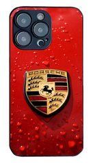 Чехол с логотипом Porsche на iPhone 14 pro max для подарка