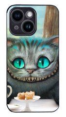 Чехол с принтом Чеширский кот для iPhone 15