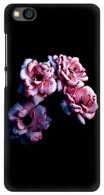 Черный чехол для девушки для Xiaomi Redmi GO Цветы