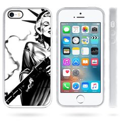 Бампер с Мерилин Монро для iPhone 5 / 5s / SE Статуя Свободы
