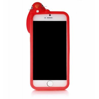 Кролик Moschino iPhone 6 / 6s plus красный