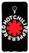 Черный чехол с логотипом для Meizu M3 MAX Red Hot Chili Peppers