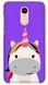 Фиолетовый бампер для Xiaomi Note 4 / 4x Единорог
