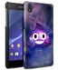 Чехол с Эмоджи на Sony Xperia Z1 Фиолетовый