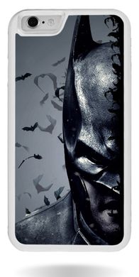 Серый чехол с Бэтменом на iPhone 6 / 6s