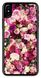 Яркие розы силиконовый бампер для iPhone XS Max