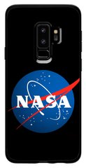 Черный чехол для Galaxy S9 plus Логотип Nasa