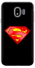 Чохол з логотипом Супермена на Samsung G4 18 Чорний