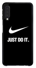 Силиконовый бампер для Galaxy A7 2018 Логотип Nike