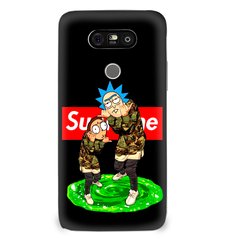 Стильный чехол Supreme для LG G5 Рик и Морти