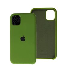 Минималистичный оригинальный матовый чехол для IPhone 12 Pro Max армейский зеленый
