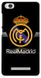 Черный чехол с логотипом на Xiaomi Mi4c Real Madrid