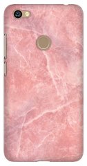 Чехол накладка с Мрамором на Xiaomi Redmi Note 5a Розовый