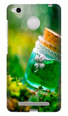 Накладка с природой на Сяоми (Xiaomi) Redmi 3s зеленая