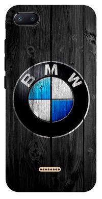 Черный бампер на Xiaomi Redmi 6a Логотип BMW