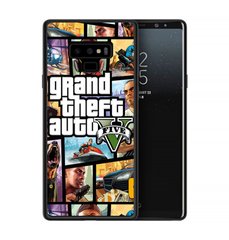 Противоударный бампер для Galaxy Note 9 Игра GTA