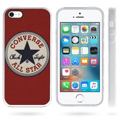Чохол з логотипом Конверс для iPhone 5 / 5s / SE Червоний